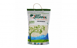 Just Organik Sona Masoori Rice   Pack  1 kilogram